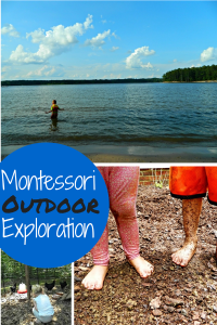 Montessori Outdoor Exploration extension from Montessori Columbus Day  activities at ChristianMontessoriNetwork.com
