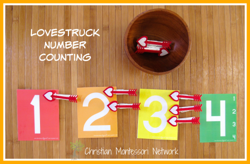 Lovestruck Number Counting - ChristianMontessoriNetwork.com