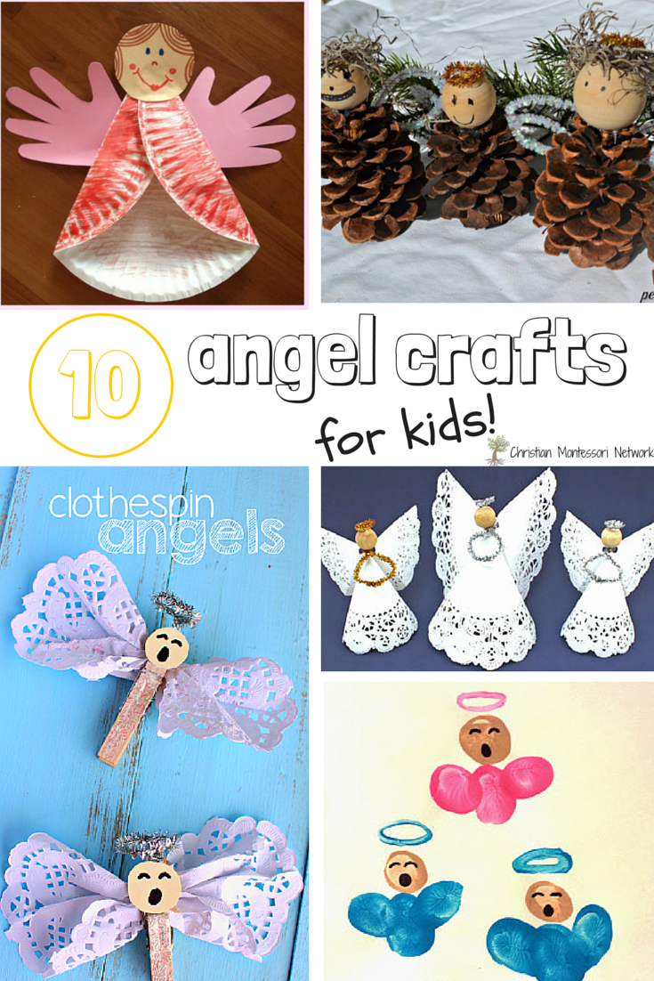 10 angel crafts for kids