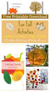 Fun Fall activities on ChristianMontessoriNetwork.com!