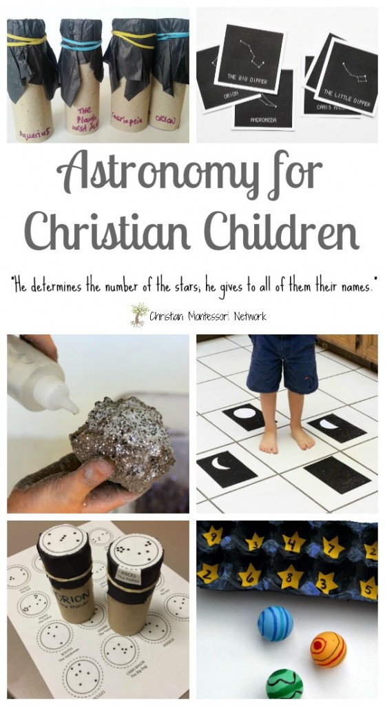 Astonomy for Christian Children on Christian Montessori Network