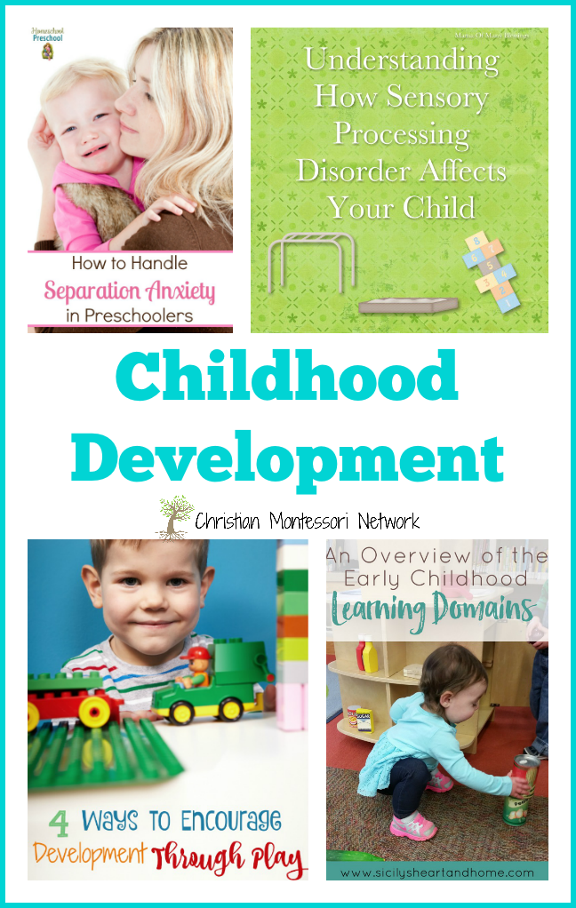 This is a great list of posts for learning more about childhood development. Christian parenting for christian parents! 