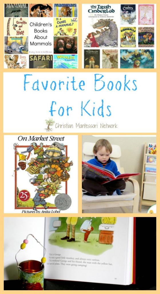 All of our kids seem to have the stories they love to read over and over again. Here's a list of favorite books for kids with many child-chosen favorites!
