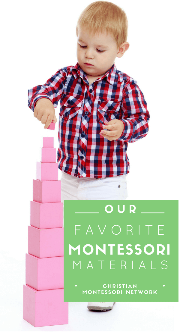 Our favorite Montessori Materials through the ages.