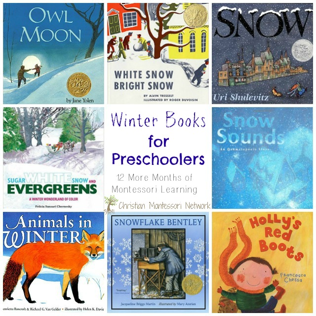 We are so excited to start this year with the 2017 edition of the 12 Months of Montessori Learning. Our theme this month is winter and what better way to celebrate winter than with winter books for preschoolers!