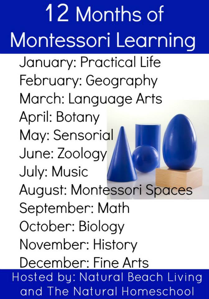12 Months of Montessori Learning - ChristianMontessoriNetwork.com