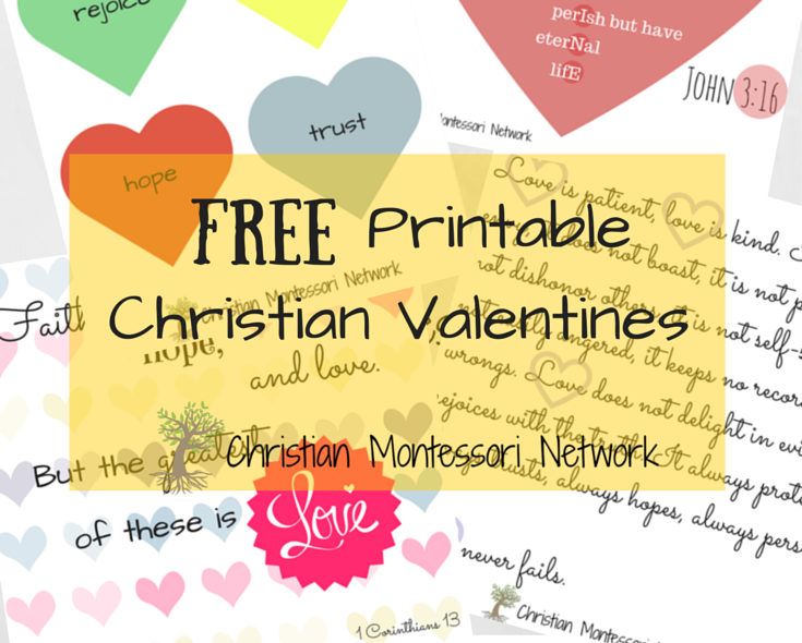 Christian Valentines Printables for Kids