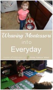 Weaving Montessori Into Everyday guest post by Kathryn Corbett on ChristianMontessoriNetwork.com