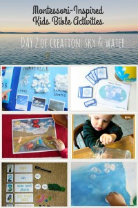 Land & water, exploring creation through hands-on learning. ChristianMontessoriNetwork.com