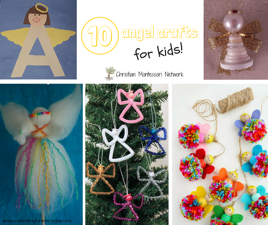 Angel crafts 2024 for kids