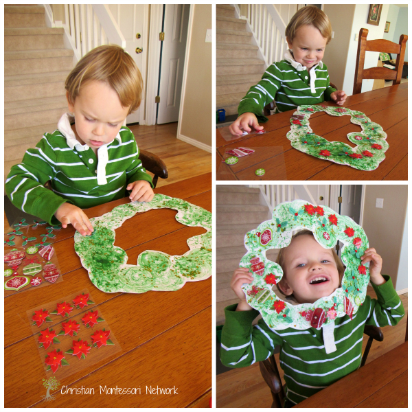 Christmas Montessori Inspired Tot Trays - Christian Montessori Network