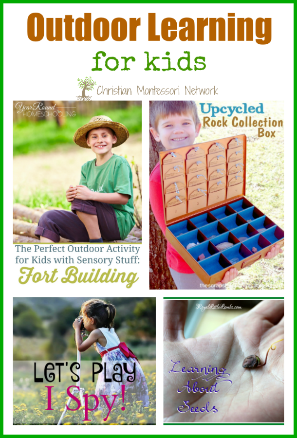 Outdoor Learning for Kids {Learn & Play Link Up} - Christian Montessori ...