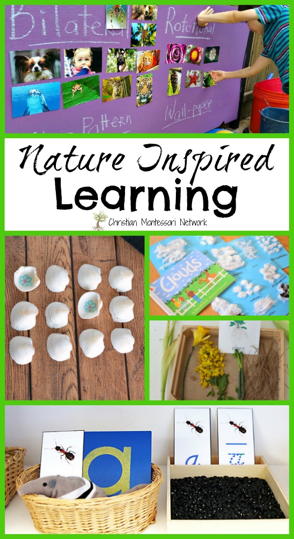 Nature Inspired Learning {Learn & Play Link Up} Christian Montessori