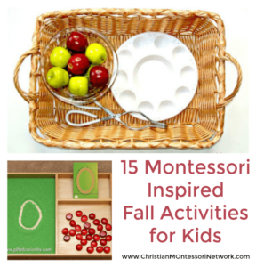 Christmas Montessori Inspired Tot Trays - Christian Montessori Network